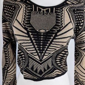 Windsor Crop Long Sleeve Top